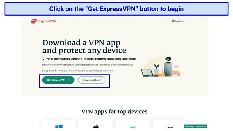 ExpressVPN is compatible with multiple operating systems